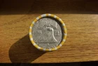 Kennedy half dollar roll with a 90% Franklin on ONE end IN GD COND. 90% silver
