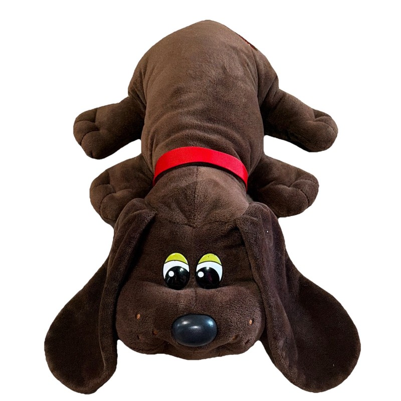 Pound Puppies Classic Brown Dog Plush Stuffed Animal Basic Fun 2021 Hasbro