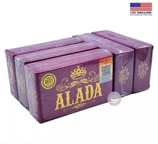 ALADA  Whitening Soap Naturally Brightening Natural Extract Face Body 160G X5