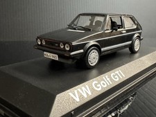 1984 Volkswagen Golf GTI Pirelli Black 1/43 Norev HTF !