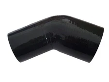 45 Degree Reducer Elbow Coupler Silicone Intercooler Turbo Hose BK 76mm To 83mm