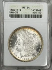 1884-O Morgan Silver Dollar $1 ANACS MS64 VAM 35 New Orleans OneUS Coin HOT 50!