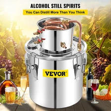 VEVOR Alcohol Still 13.2Gal/50L, Alcohol Distiller with Circulating Pump, Alcoho