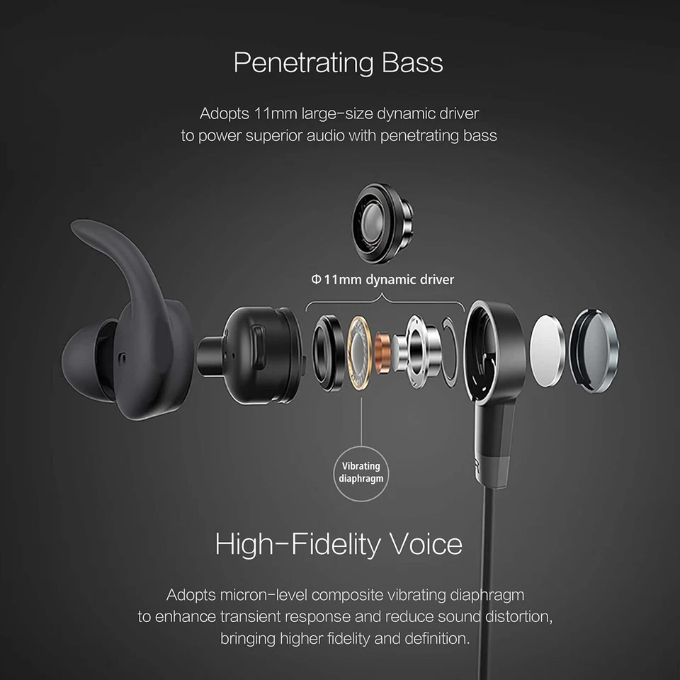 HONOR Sport Bluetooth Earphones AM61 Black – kabellose Sport-Kopfhörer - Bild 4 von 4