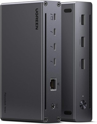 Thunderbolt 4 Docking Station 40Gbps 3*Thunderbolt 4, Dual 4K@60Hz