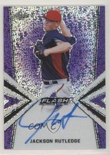 2019 Leaf Flash Purple 6/25 Jackson Rutledge #BA-JR2 Auto gn7