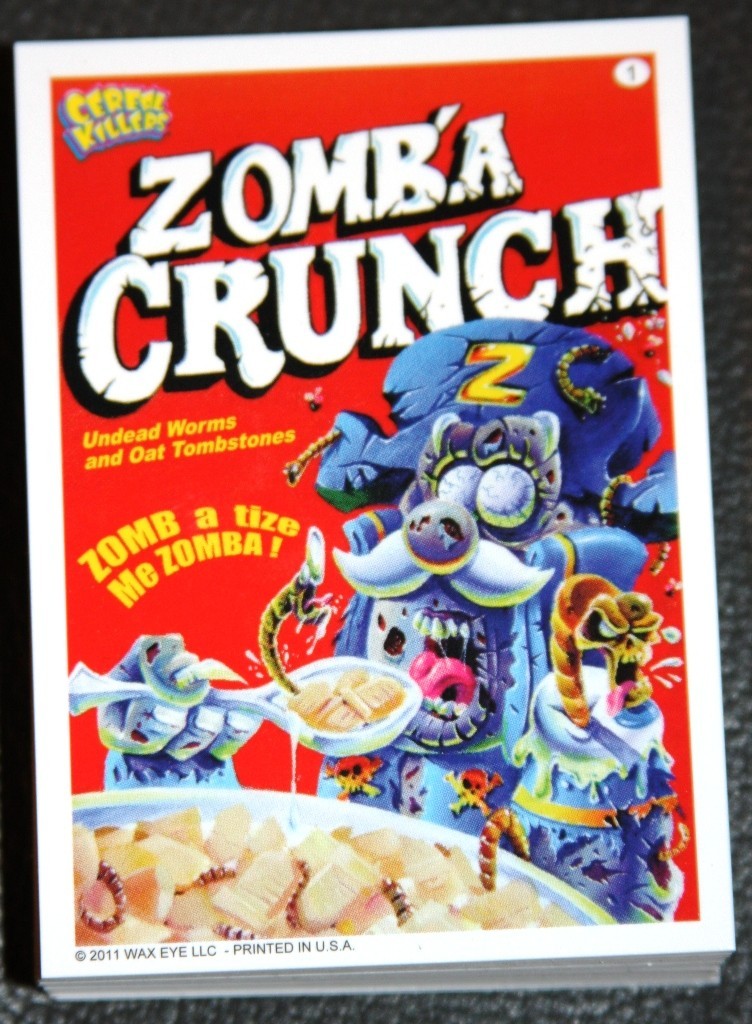 CEREAL KILLERS 1ST SERIES SET WACKY PACKAGES RARE JOE SIMKO