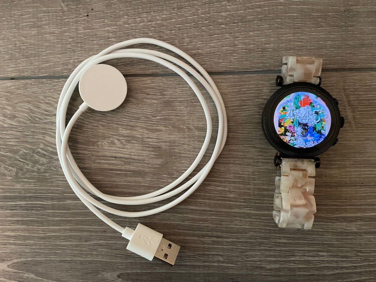 Fossil Sloan HR Gen 4 Smart Watch DW7F2 Touch Screen READ | eBay