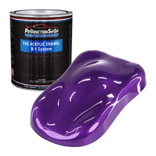 ProductionShop 1 Quart High Gloss Plum Crazy Metallic Acrylic Enamel Auto Paint