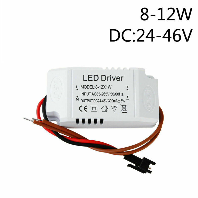 LED Driver Transfo DC 12V 24V 36v 15w 20w 30w Power Supply Driver  Transformer 30