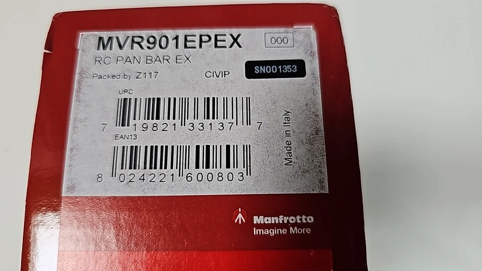 Manfrotto MVR901EPEX Fernbedienung Zoomgriff Sony PMW EX RC PAN BAR- - Bild 2 von 4