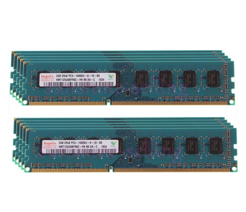 Hynix 4GB 2GB 1GB DDR2 DDR3 5300 6400 667 1600 Mhz DIMM RAM Desktop Memory Lot - Picture 28 of 34