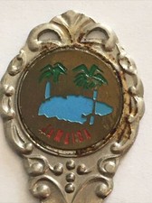 Vintage Souvenir Spoon Collectible Jamaica