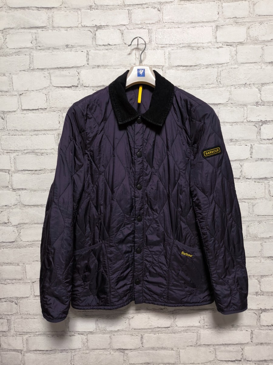 バブアー　LIDDESDALE Barbour Mens Heritage Liddesdale Quilted Jacket, M Navy at