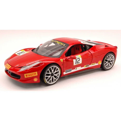 Modellini statici di auto da corsa sportive e turistiche Hot Wheels Scala 1:18 Ferrari