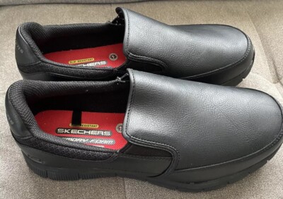 Skechers Work Men\'s Black Slip Resistant Slip On Size‎ 14 Hospitality 200249 NIB Skechers | Shoes | Skechers Work Mens Black Slip Resistant  main image 3