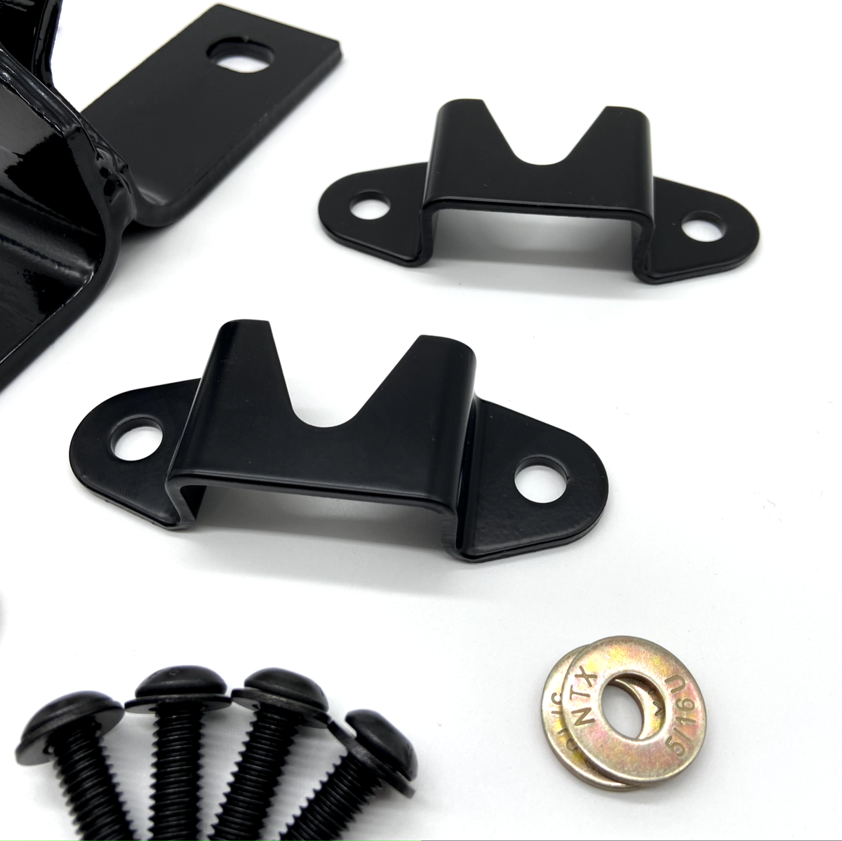Fits Jeep CJ Wrangler YJ 76-95 Rear Seat Mounting Brackets & Bolts