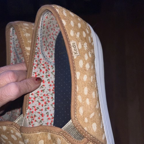 Anthropologie x Keds Damen-Slipper Tiermotiv Kalbshaar Größe 10 gebraucht, in einwandfreiem Zustand - Bild 6 von 22