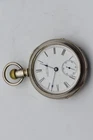 WALTHAM ANTIQUE POCKET WATCH COIN SOLID SILVER 1891