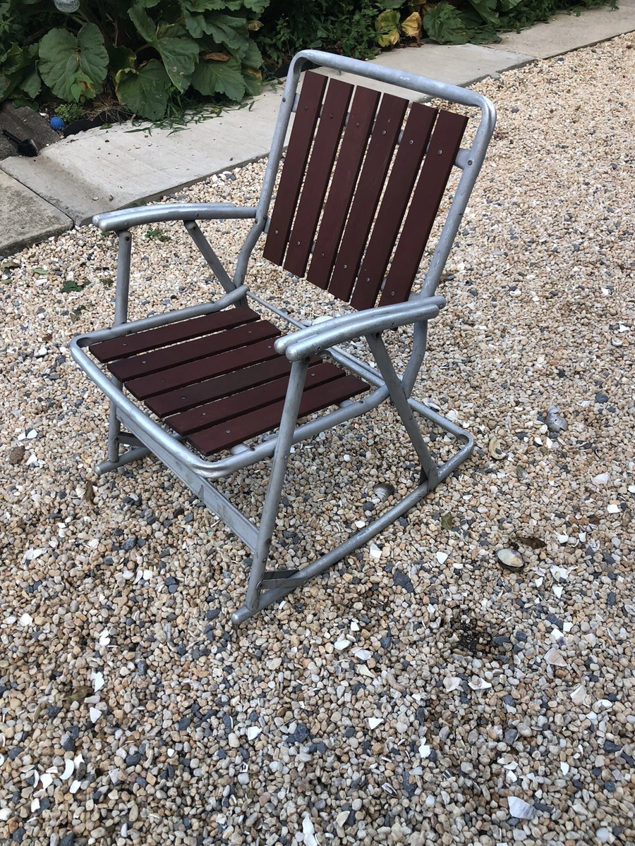 Aluminum folding rocking chair deals