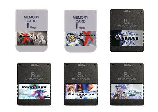 PS2 - PlayStation Memory Card Labels Printout