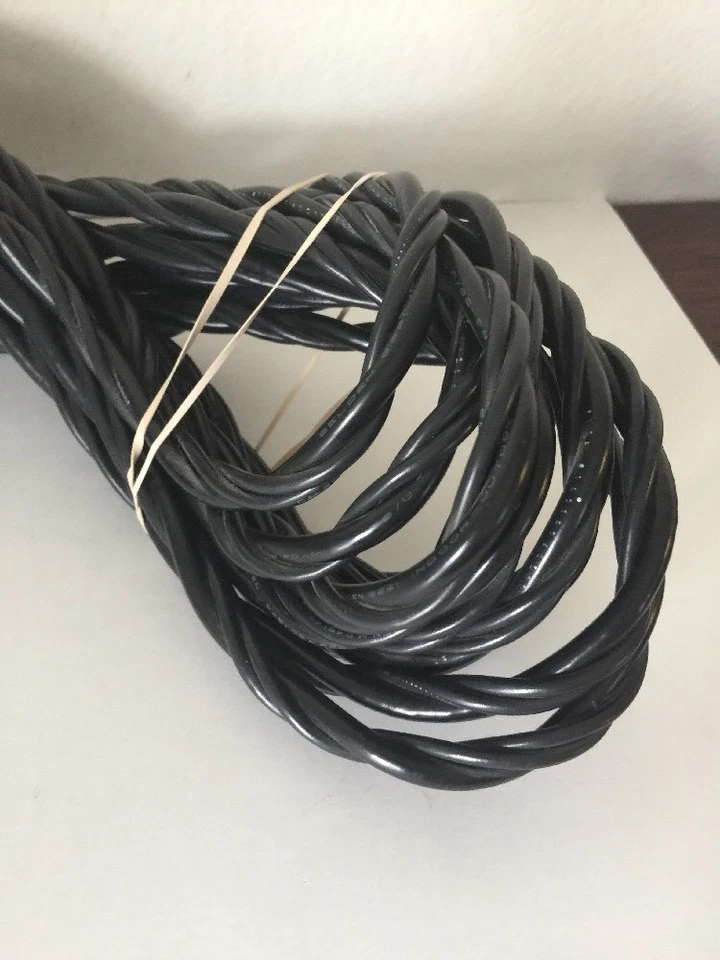 24 Foot AV 3-RCA AUDIO/VIDEO CABLE INDOOR OUTDOOR MALE RED YELLOW WHITE - Image 4 of 4