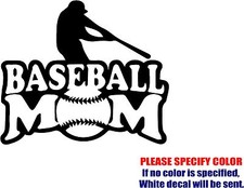 Vinyl Decal Sticker - Baseball Mom 03 Car Car Truck Bumper Sports JDM Fun 9"
