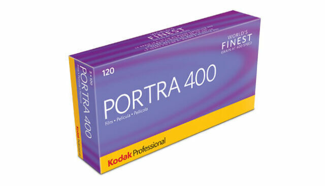 Kodak Professional Portra 400 Color Negative 120 Film - (3 Pack) Exp 2028