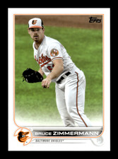 2022 Topps # 157 Bruce Zimmermann Card Baltimore Orioles