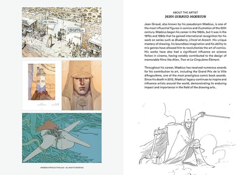 ARZAK ARTBOOK Le Petite Pantheon MOEBIUS - 2023 HC - NEW and