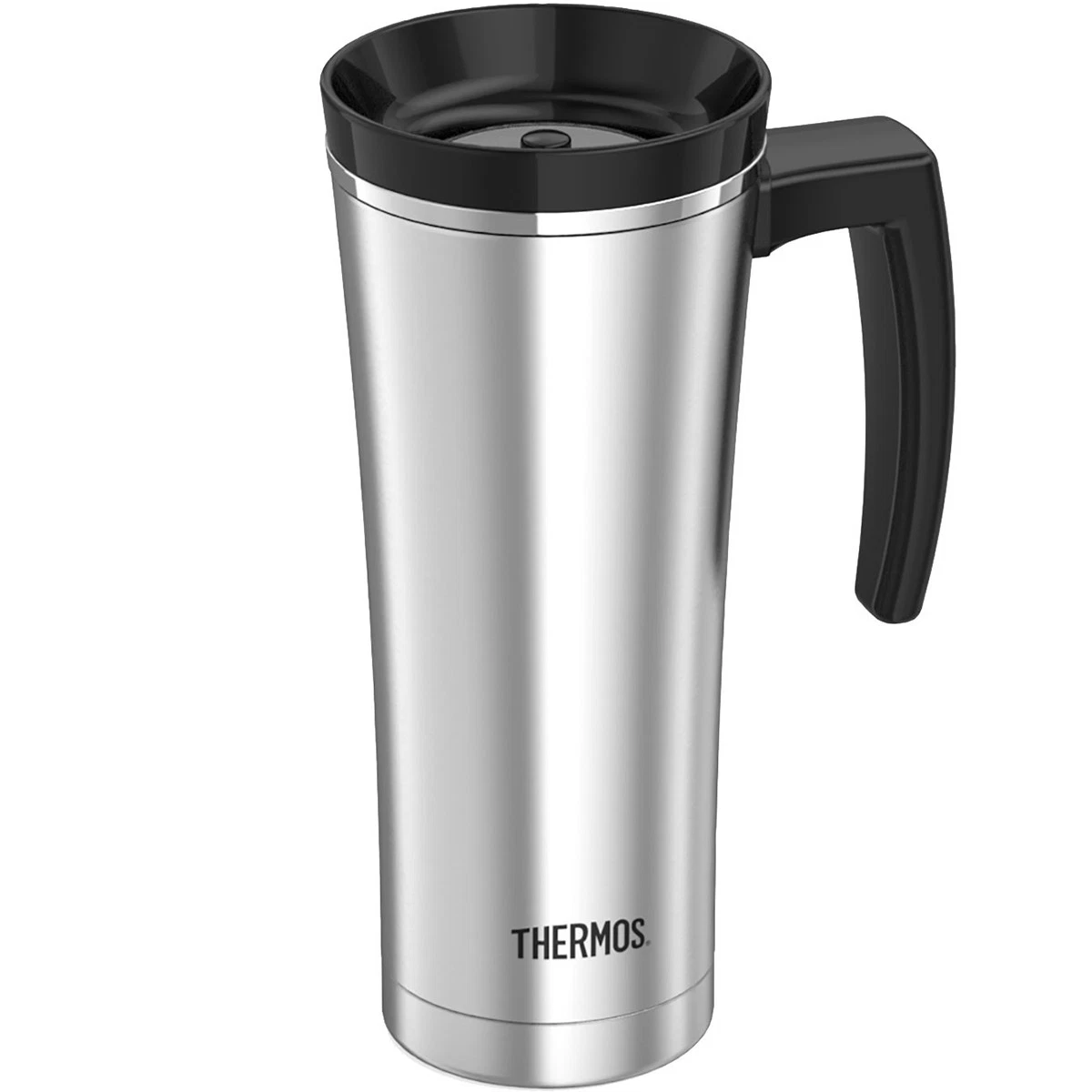 Large Coffee Thermoses for Travel - 40 oz Thermos for Hot Drinks with  Handle and Strap - Stainless Steel Double Wall Vacuum Insulation Thermos  with Cup - Keeps Hot Or Cold For