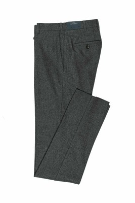 290 $ TOMBOLINI Pantaloni Grigi Pantaloni Eleganti Flanella Lana 120's |  eBay