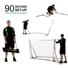 Quickplay Kickster Cheap Pop Up Portable Football Training Goal - Quick Set Up