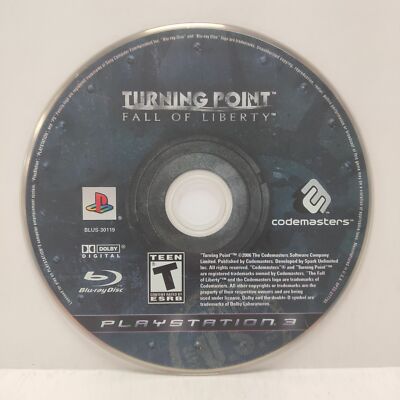 Turning Point: Fall of Liberty PlayStation 3 PS3
