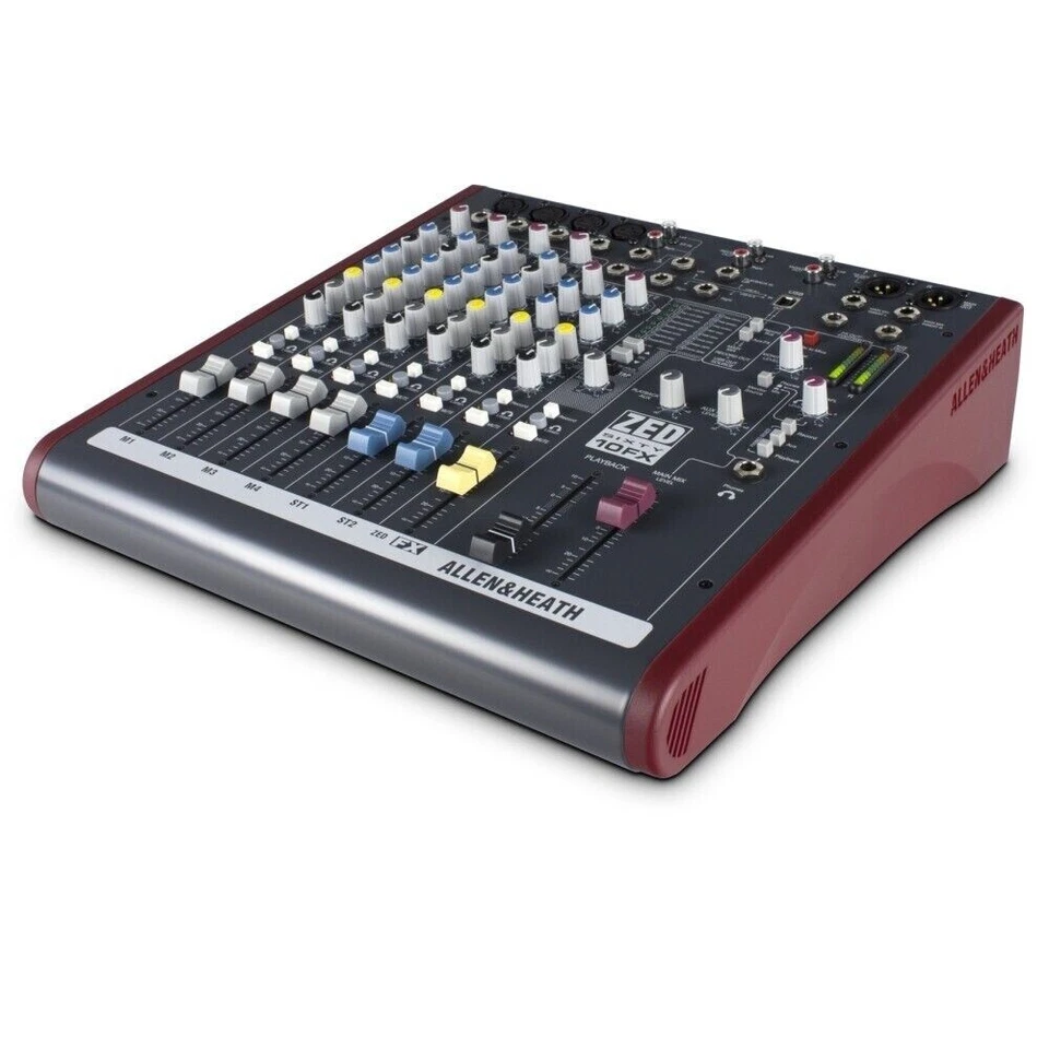 Allen & Heath ZED60-10FX 10-channel Mixer with USB Audio Interface &Effects MINT - Image 4 of 4