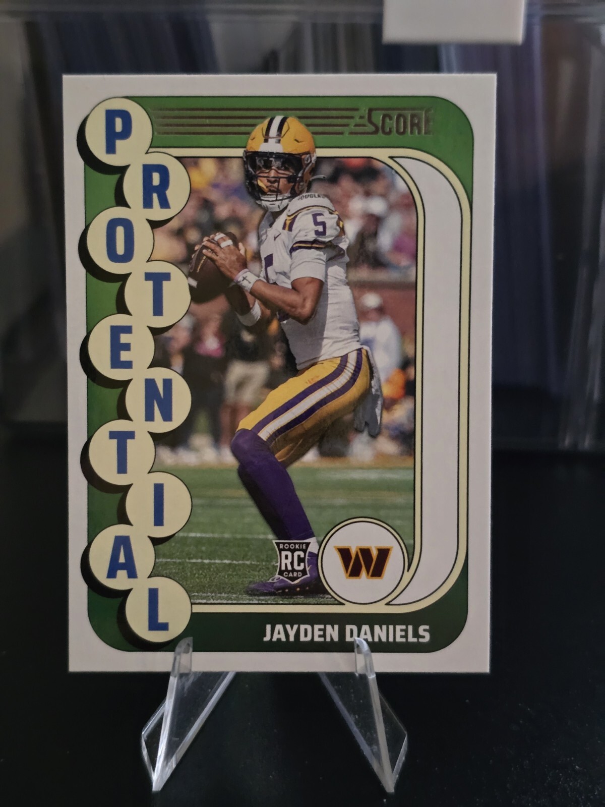 2024 Score - Protential #3 Jayden Daniels (RC)