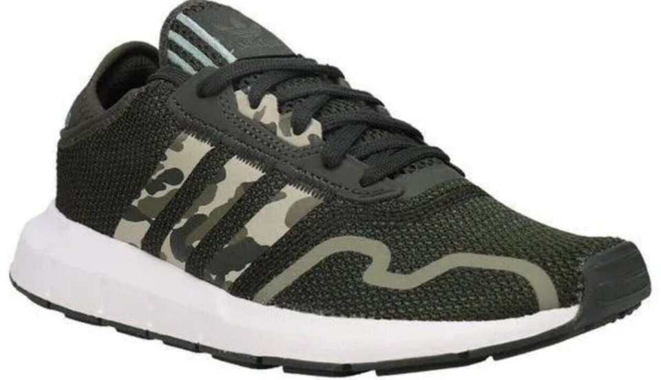 Adidas originals mens swift run X camo green athletic sneakers size 8 Adidas Swift Run X Camouflage Legend Earth Green Grey  main image 3