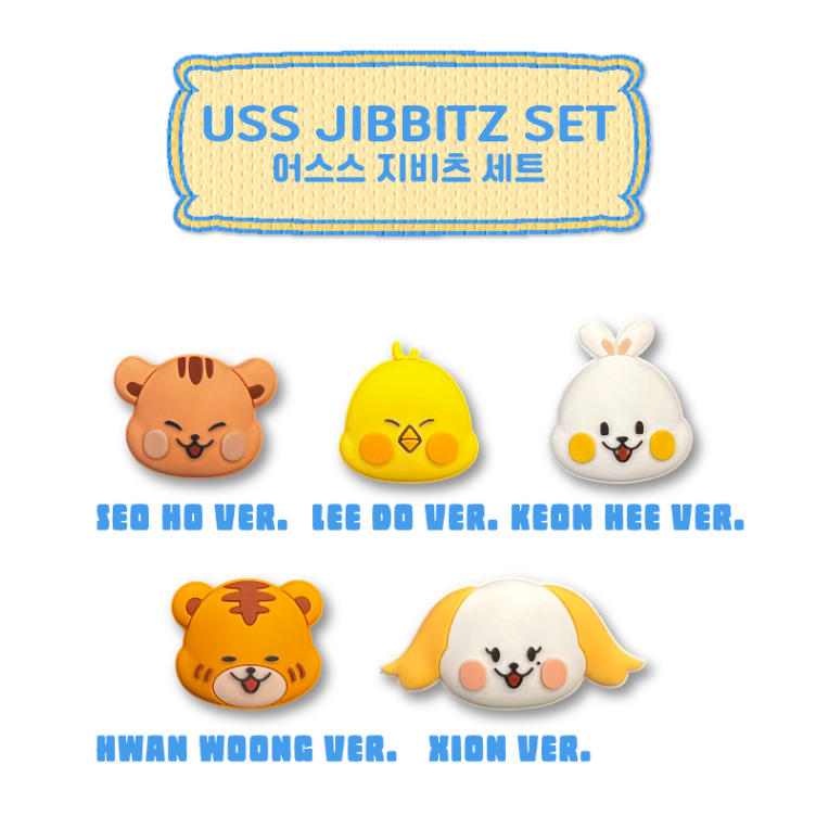ONEUS 5th Anniversary HELLO USS Official MD Pouch / Doll / Jibbitz