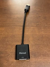 Moread DisplayPort (DP) to DVI Adapter, Gold-Plated Display Port to DVI-D Ada...