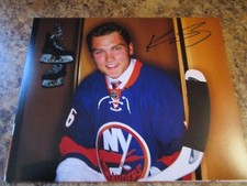KIEFFER BELLOWS SIGNED 8X10 MATTE PHOTO NEW YORK ISLANDERS USA WORLD JUNIORS (E)