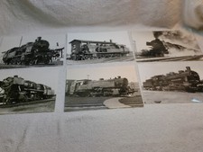 Eisenbahnfotos BR Unterschiedliche Dampfloks, 6 Stück, Aufnahmeort m. Datum