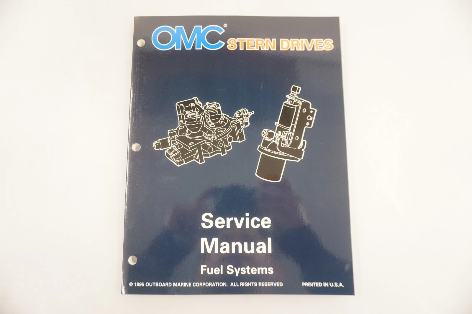 1995 OMC OEM Stern Drives Fuel System Service Shop Manual 507145
