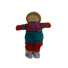 Vintage Cabbage Patch Doll 1978 1982 Xavier Roberts #31 Curly Hair Blue Eyes