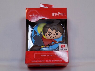 Harry Potter Hallmark Walgreens Christmas Holiday Ornament Riding Broomstick NEW