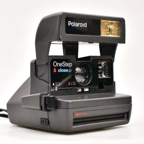 🔥 NICE POLAROID 600 ONESTEP CLOSE-UP BLACK INSTANT CAMERA WITH BOX - Picture 4 of 10