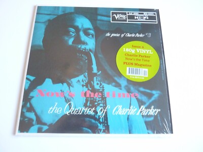 CHARLIE PARKER NOW THAT'S TIME 180g VINYL LP NEW