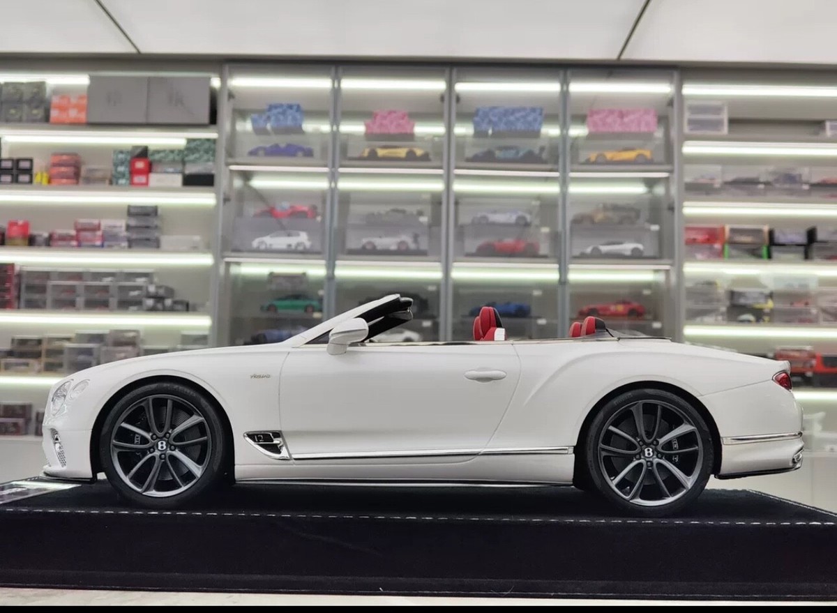 Bentley Continental GTC Speed Edition (White) [H&H] 1:18