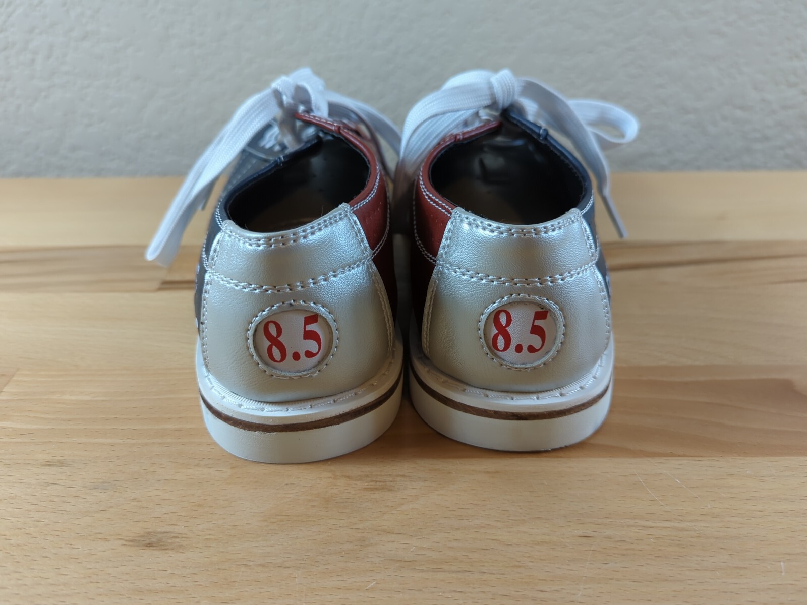 Classic Rental Bowling Shoes BlueRedSilver Size 8.5 Women's eBay