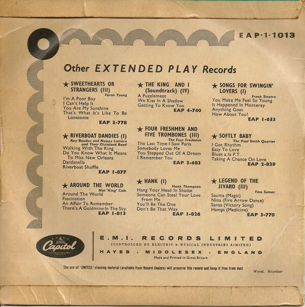 Frank Sinatra - The Lady Is A Tramp 7", EP  L669 - Image 3 of 4