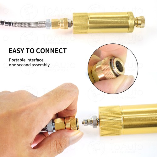 Luftfilter Öl-Wasser-Abscheider für Hochdruck PCP Luft Handpumpe Kompressor USA - Bild 5 von 9